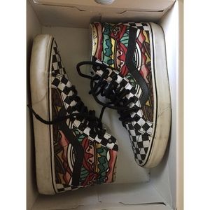 Late night burger Sk8 Hi's